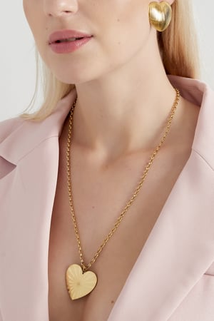 long necklace big heart h5 Picture2